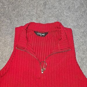 Chicme Women's Red Vest